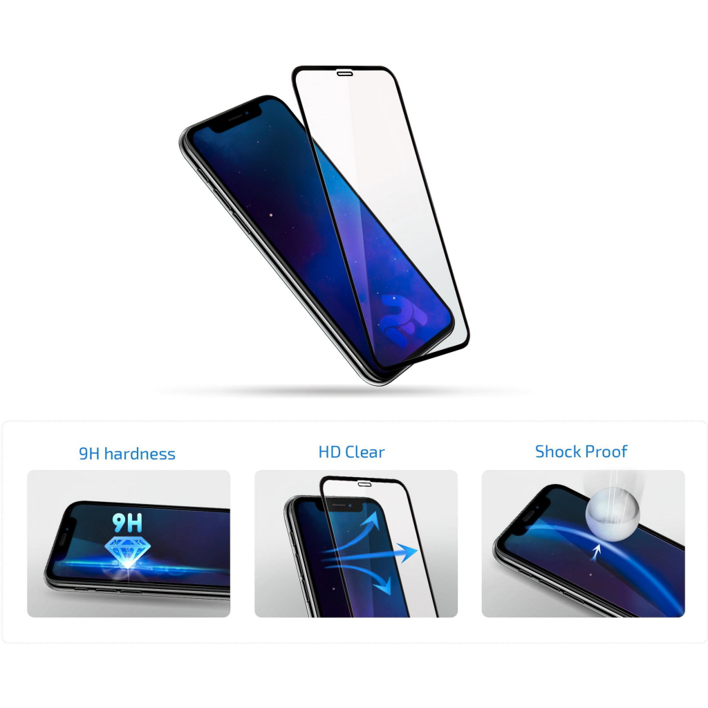 Скло захисне 2E Samsung Galaxy A25 5G (A256) 2.5D FCFG black (2E-G-A25-SMFCFG-BB) - зображення 4