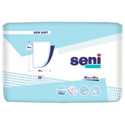 Пелюшки для малюків Seni Soft 90x60 см 30 шт (5900516691295) - зображення 1
