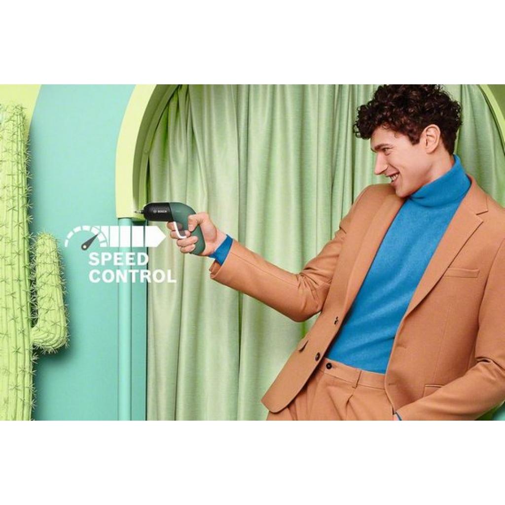 Викрутка акумуляторна Bosch IXO VI, LED, 10біт, кейс (0.603.9C7.020) - изображение 4