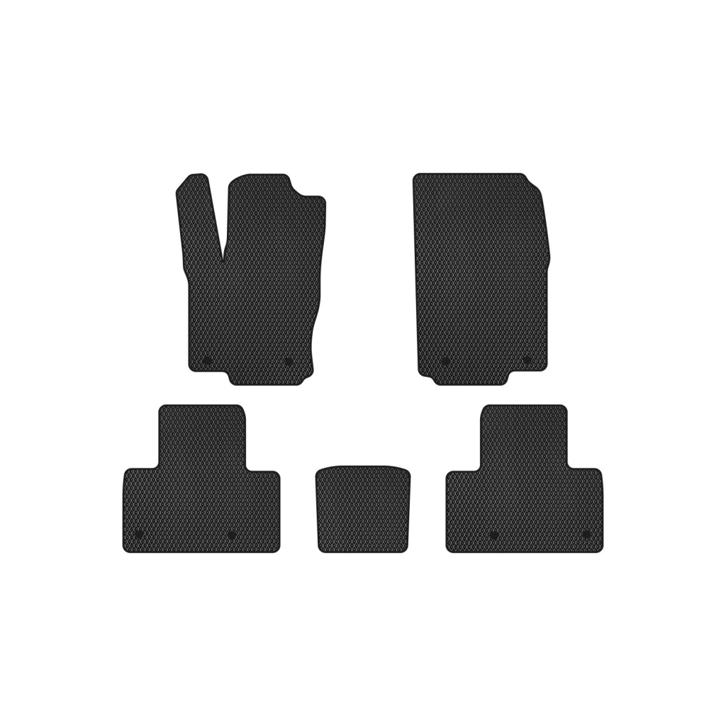 Килимок в салон EVAtech Mercedes-Benz GLE Coupe (C292) 2015-2019 1 пок (MB3677C5MS8RBB) - зображення 1