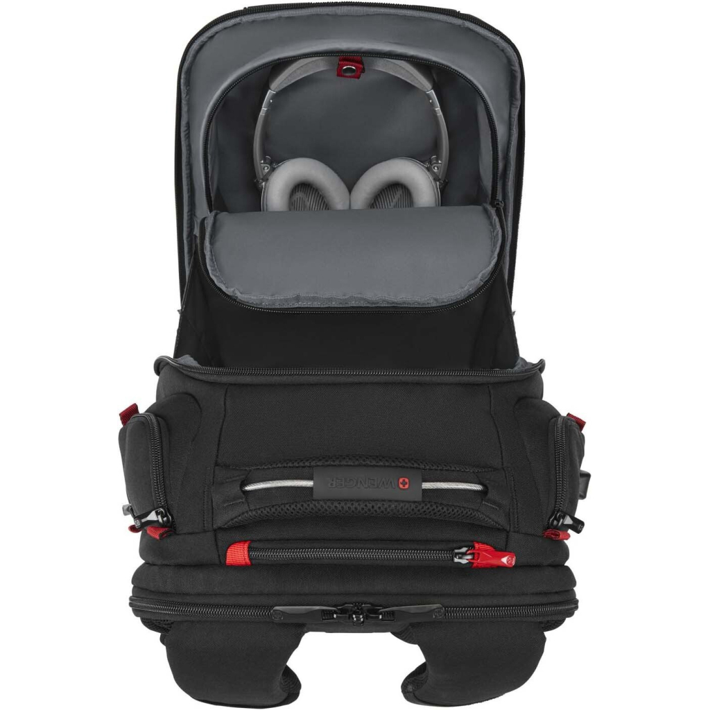 Рюкзак для ноутбука Wenger 17.3" Tech, PlayerOne, Gaming, Black (611650) - зображення 7