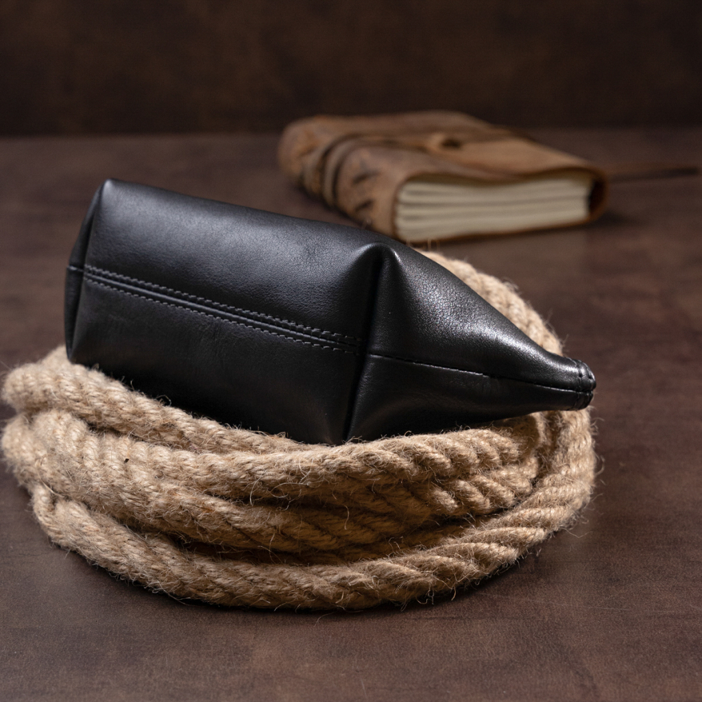 Косметичка Grande Pelle Зі шкіри Чорна (11302) - зображення 10