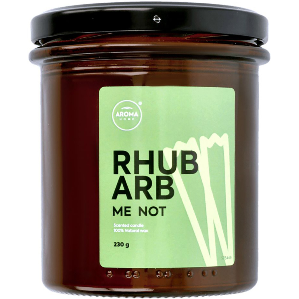 Ароматична свічка Aroma Home Modern Fruits Ревінь 230 г (102333) - зображення 1