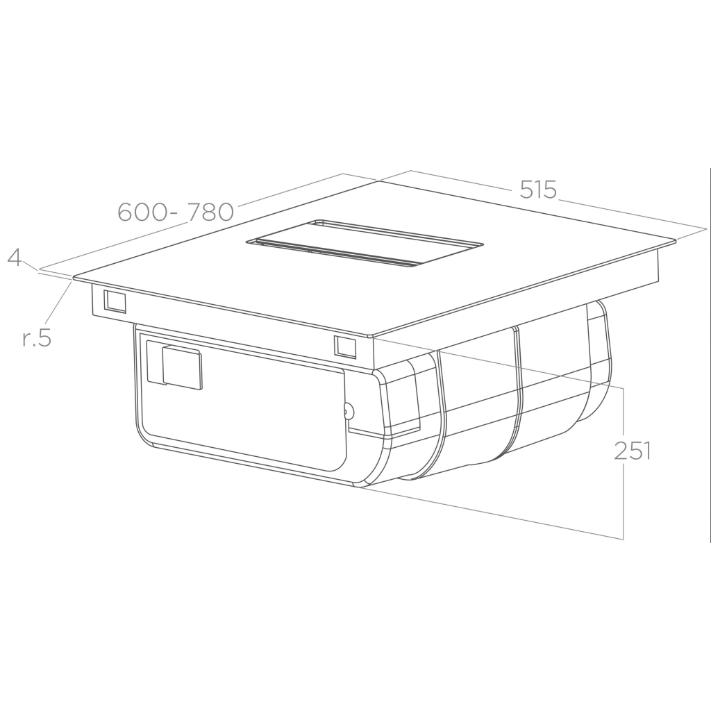 Варочна поверхня Elica NIKOLATESLA ALPHA B BL/A/60 - зображення 3