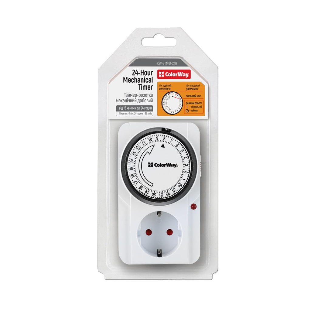 Розумна розетка ColorWay CW-STM01-24H - picture 6