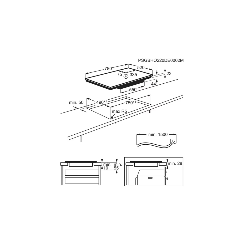 Варочна поверхня Electrolux EIS87583 - зображення 3