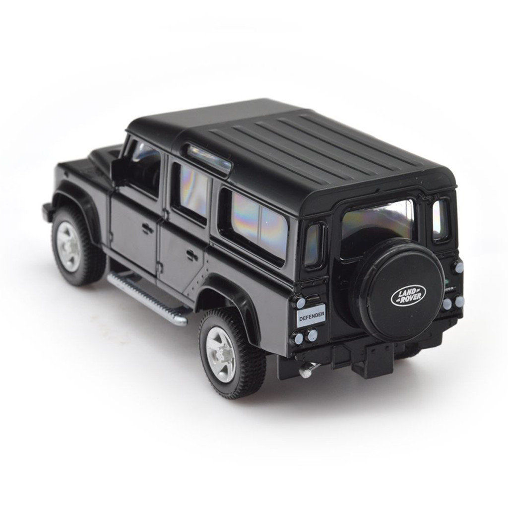Машина TechnoDrive Land Rover Defender 110 чорний (250341U) - изображение 5