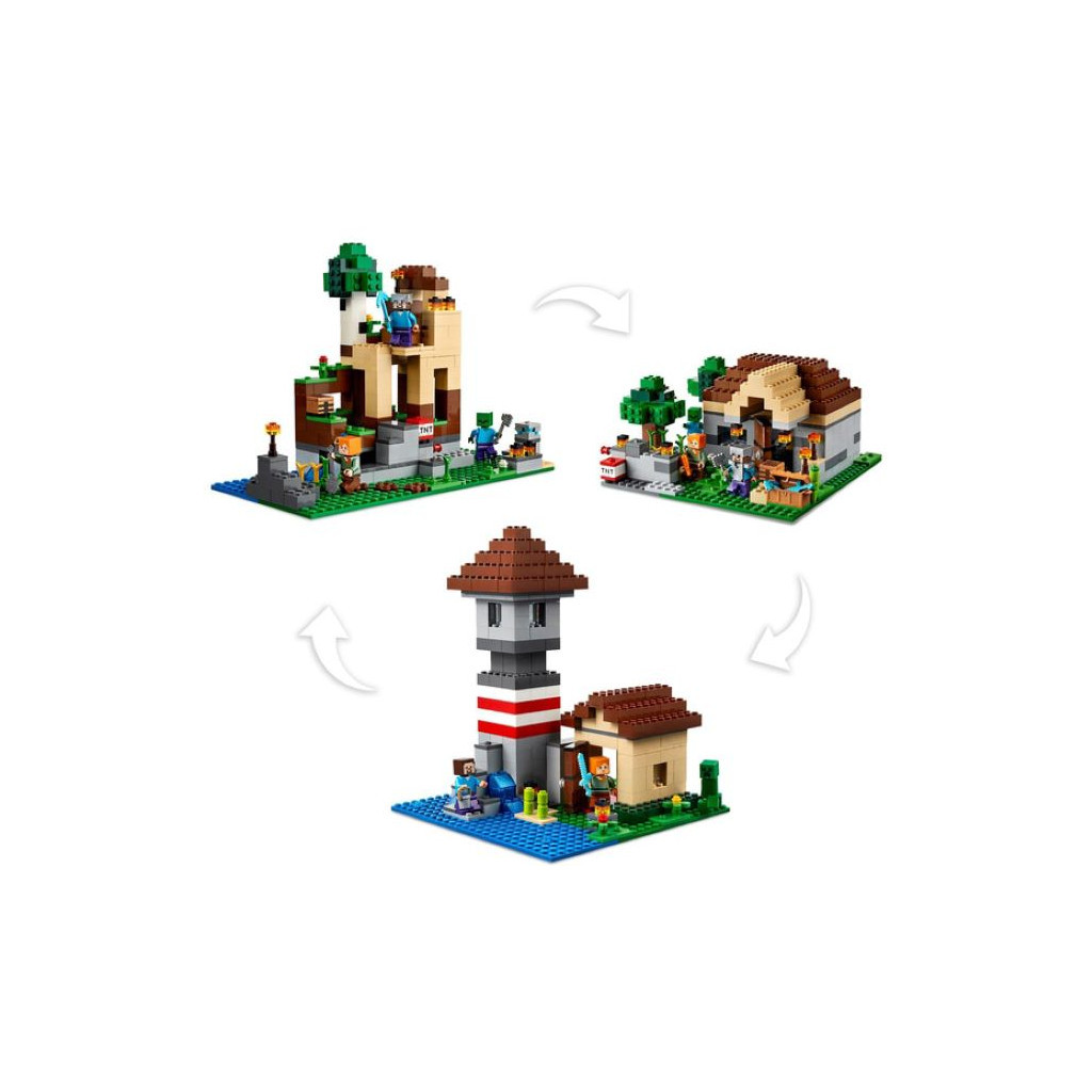 Конструктор LEGO Minecraft The Crafting Box 3.0 (21161) (396380) - зображення 4