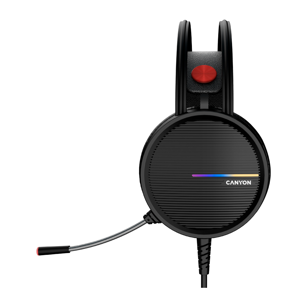 Навушники Canyon Interceptor GH-8A Black-Orange (CND-SGHS8A) - зображення 2