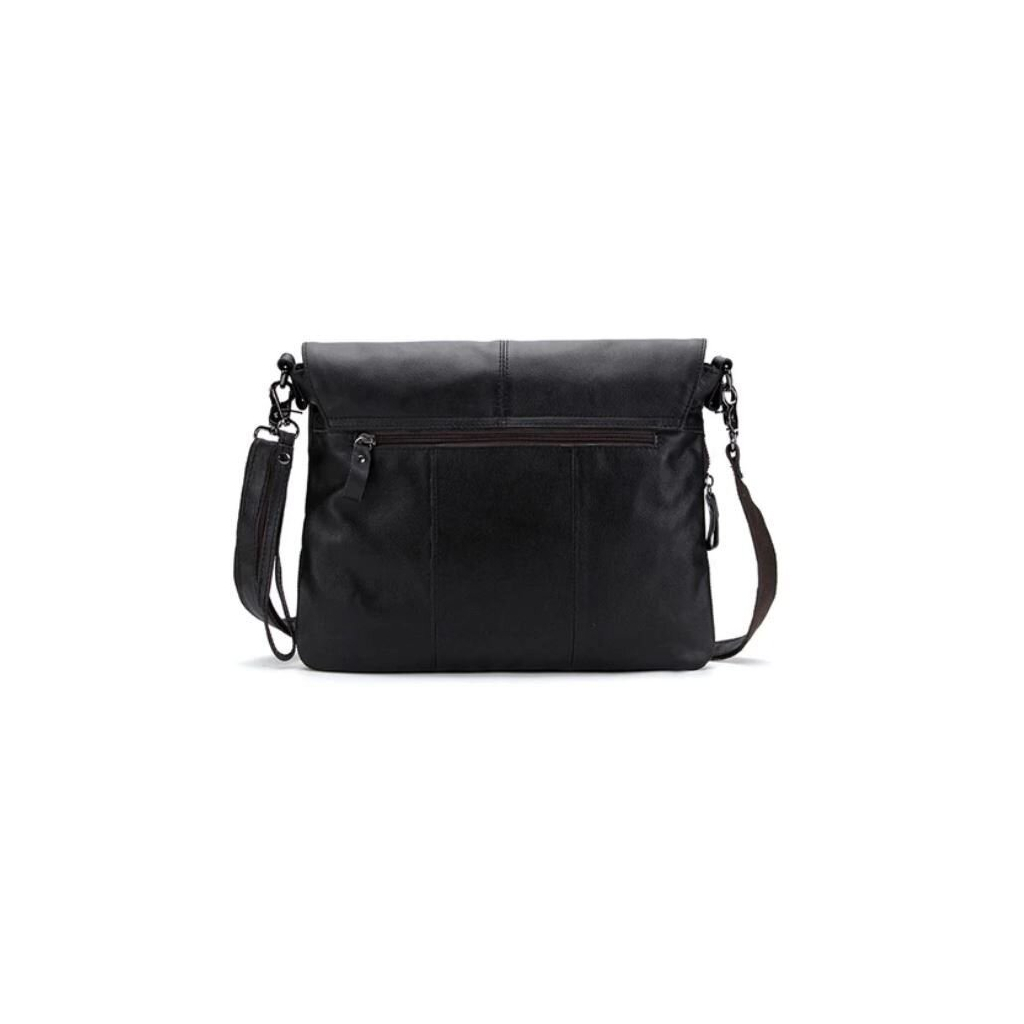 Сумка Vintage Шкіряна Чорна (14852) - зображення 7