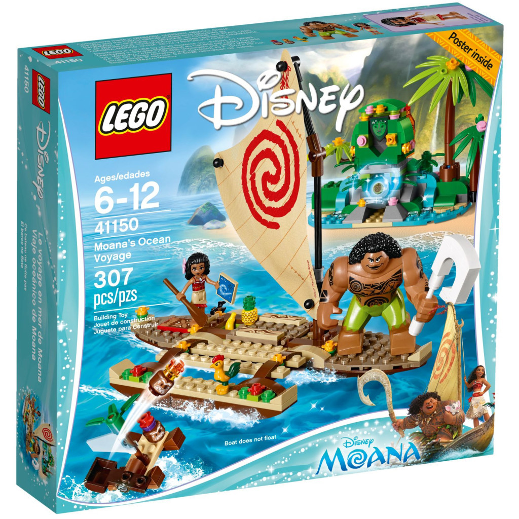 Конструктор LEGO Disney Princess Подорож Моани через океан (41150) - зображення 1