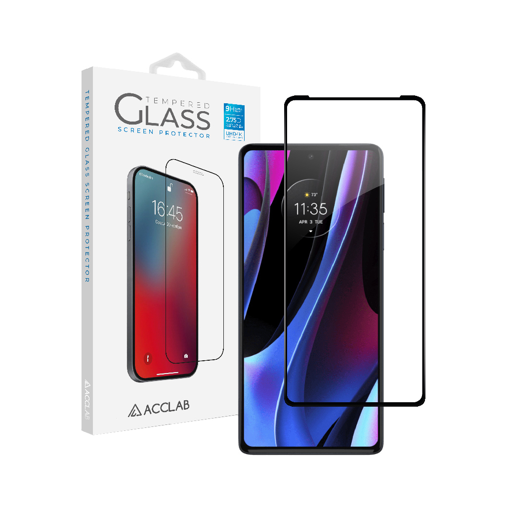 Скло захисне ACCLAB Full Glue MOTO EDGE 30 Pro 5G (1283126528545) - зображення 1