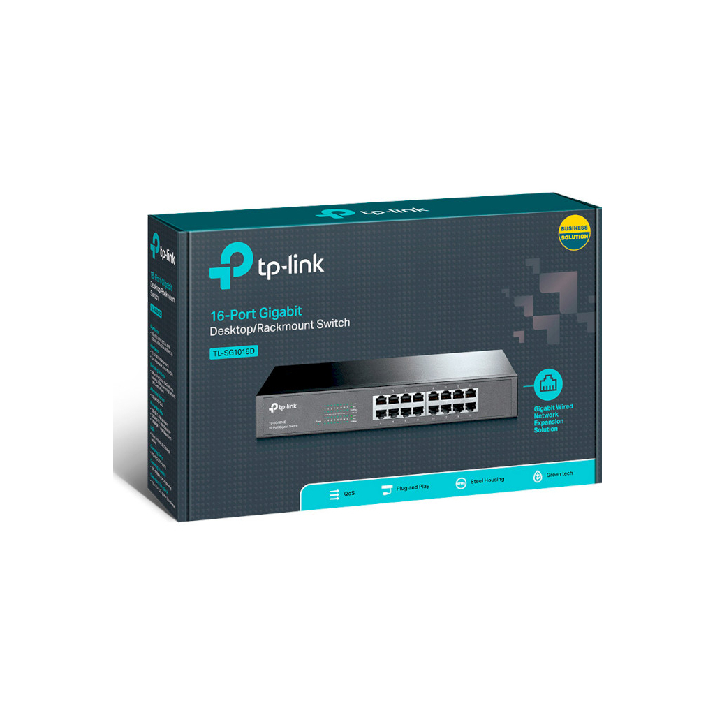 Комутатор мережевий TP-Link TL-SG1016D - зображення 4