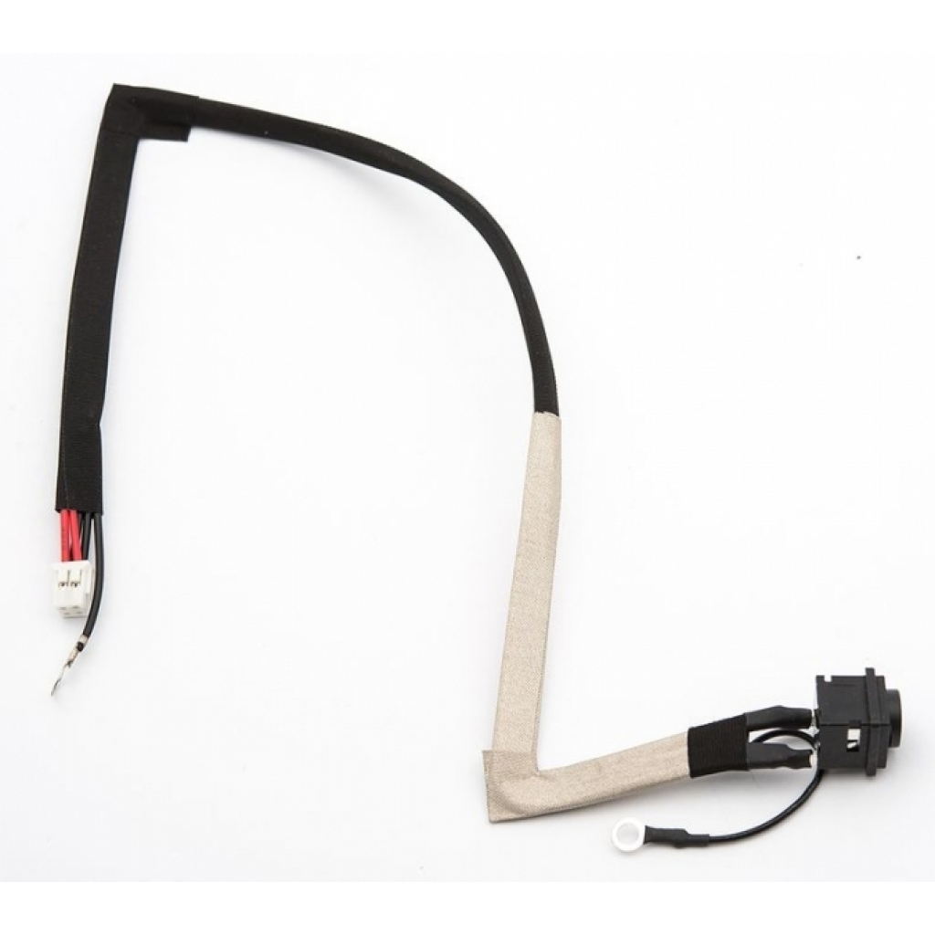 Роз'єм живлення ноутбука з кабелем для Sony PJ220 (6.5mm x 4.4mm + center pin), 4-pin Универсальный (A49047) - зображення 1