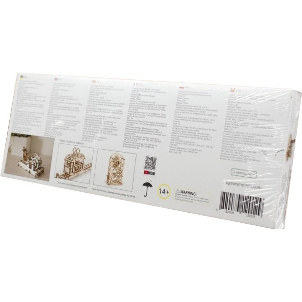 Збірна модель Ugears механічний пневматичний двигун (70009) - зображення 9