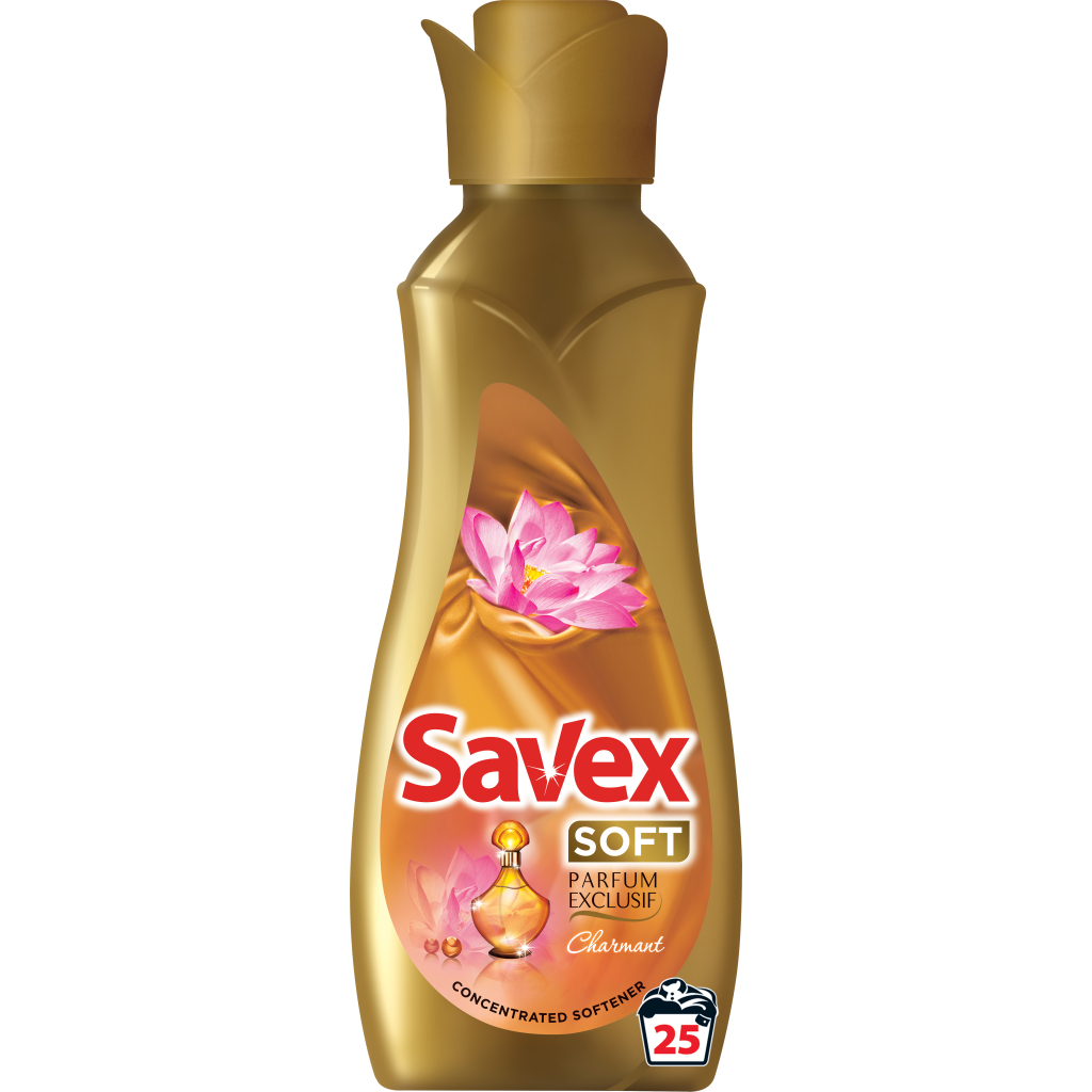 Кондиціонер для білизни Savex Soft Parfum Exclusif Charmant 900 мл (3800024018039) - изображение 1