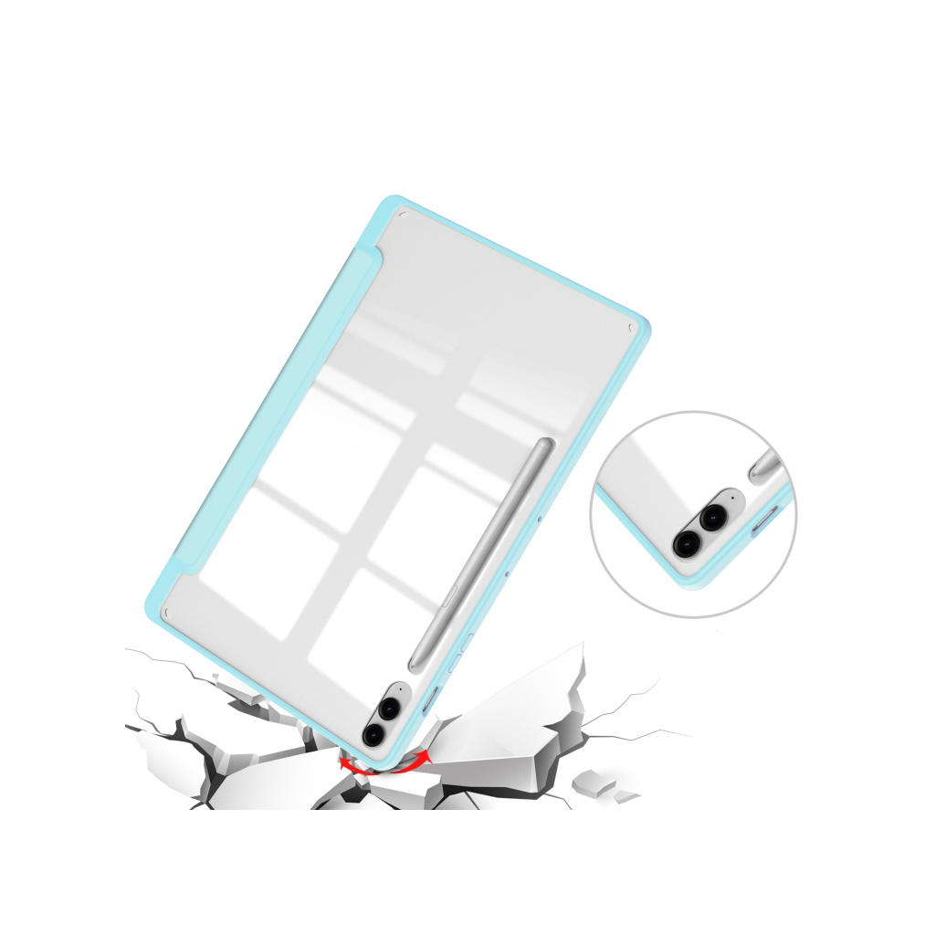 Чохол до планшета BeCover Soft Edge Samsung Galaxy Tab S10 Plus (SM-X820/SM-X826) 12.4" Light Blue (712255) - зображення 2