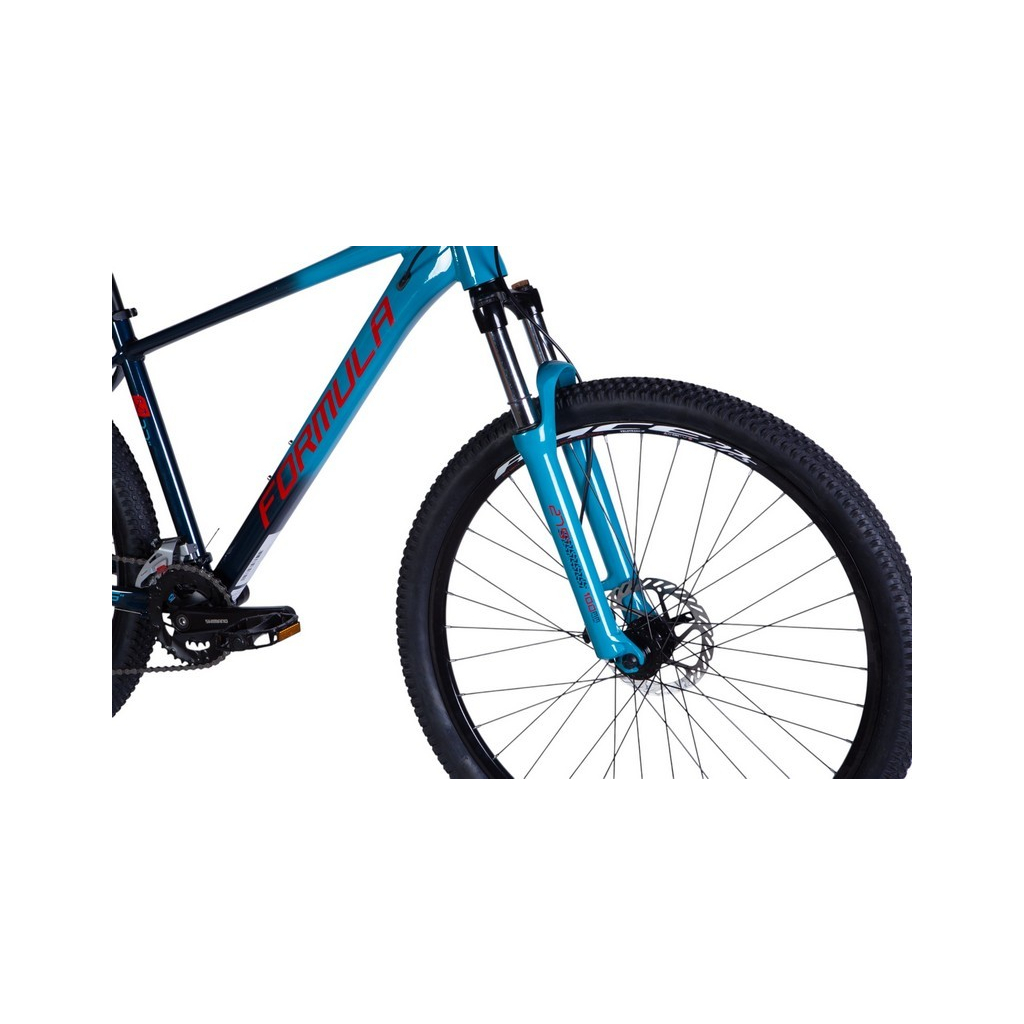 Велосипед Formula 27.5" DRIVE HDD рама-19" AL 2025 синьо-бірюзовий (OPS-FR-27.5-284) - зображення 5