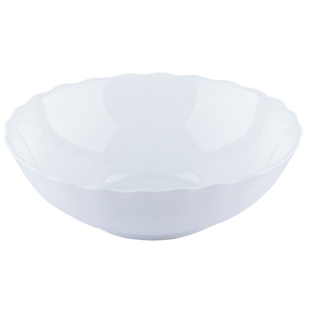 Салатник Vittora Blanco Wave 25 см (V-250W) - зображення 1