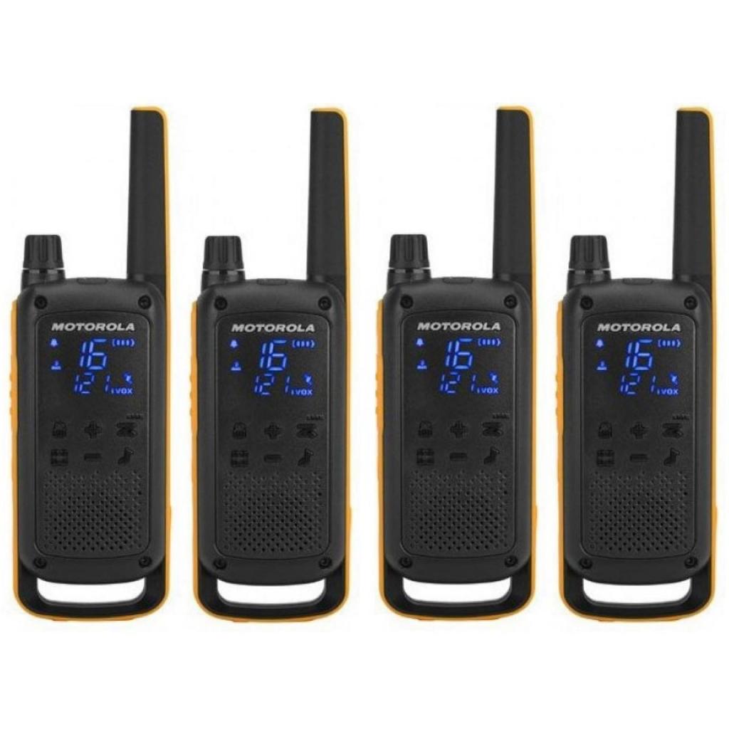 Портативна рація Motorola TALKABOUT T82 Extreme Quad Yellow Black (5031753007218) - зображення 1