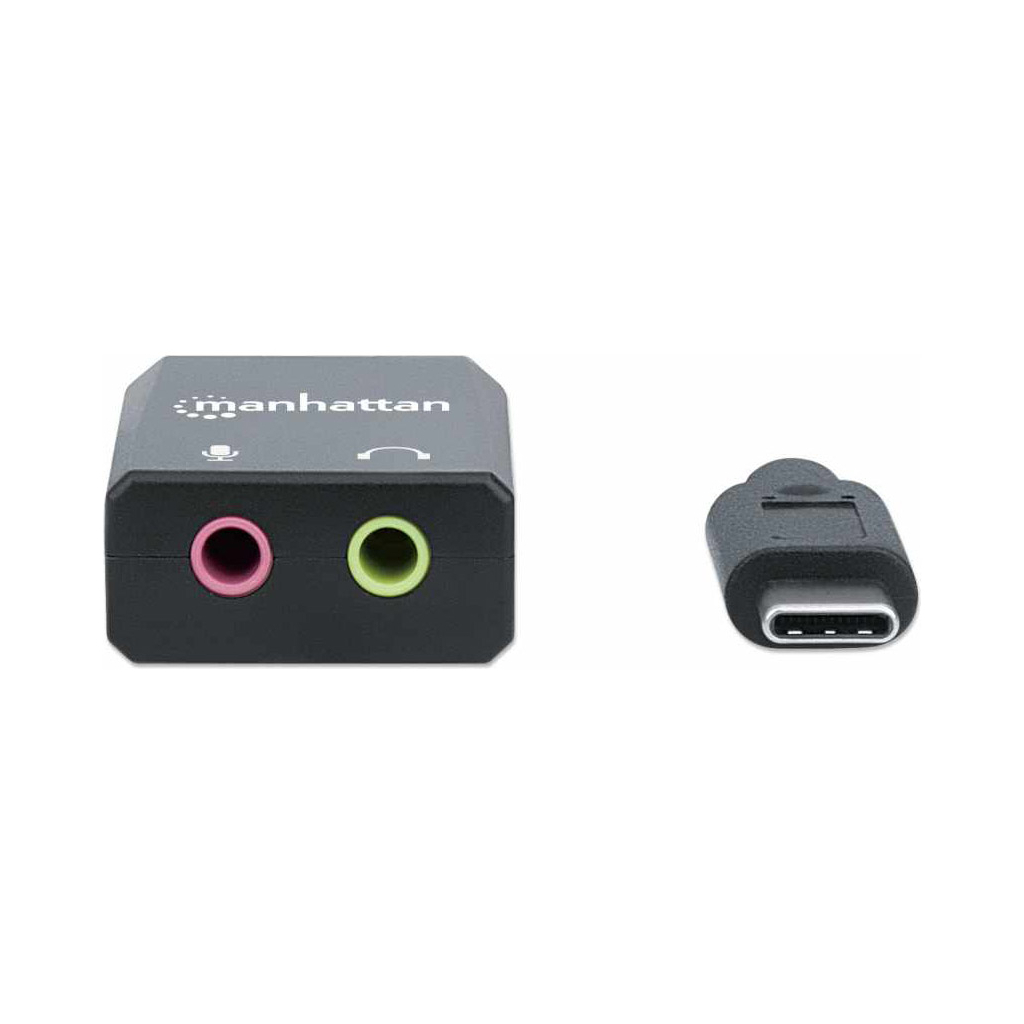 Звукова плата Intracom USB Type-C, 2.1 Channel Manhattan (153317) - изображение 4