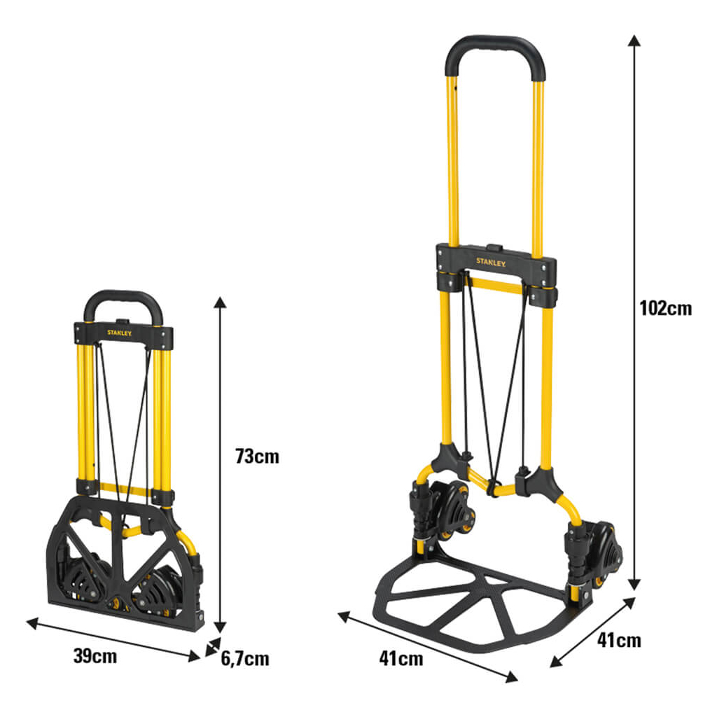Візок вантажний Stanley універсальний, складаний, платформа 39х29см, до 60кг (SXWT-FT584) - picture 2