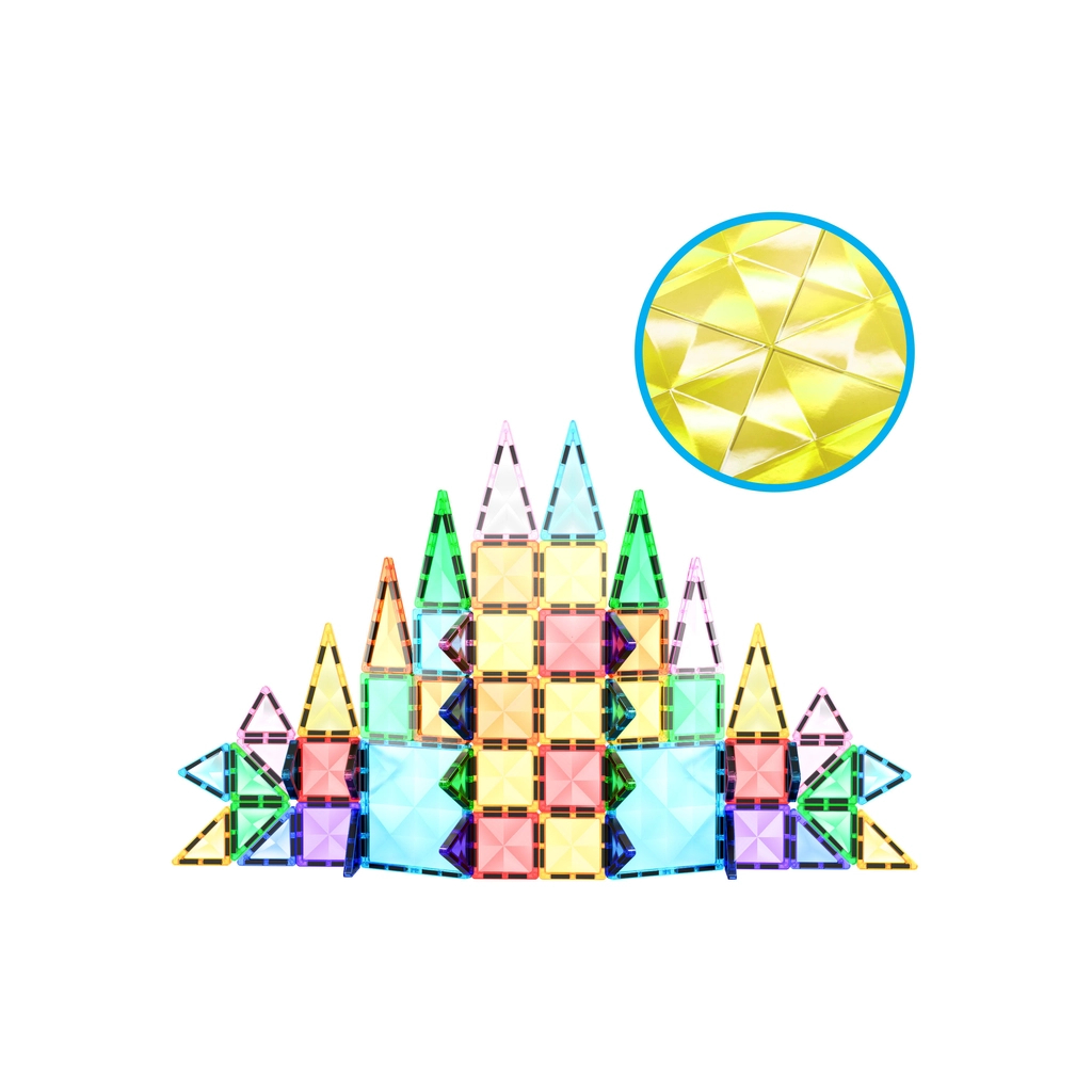 Конструктор Picasso магнітний Tiles Mini Diamond Series Set 60 деталей (817338022303) - зображення 2