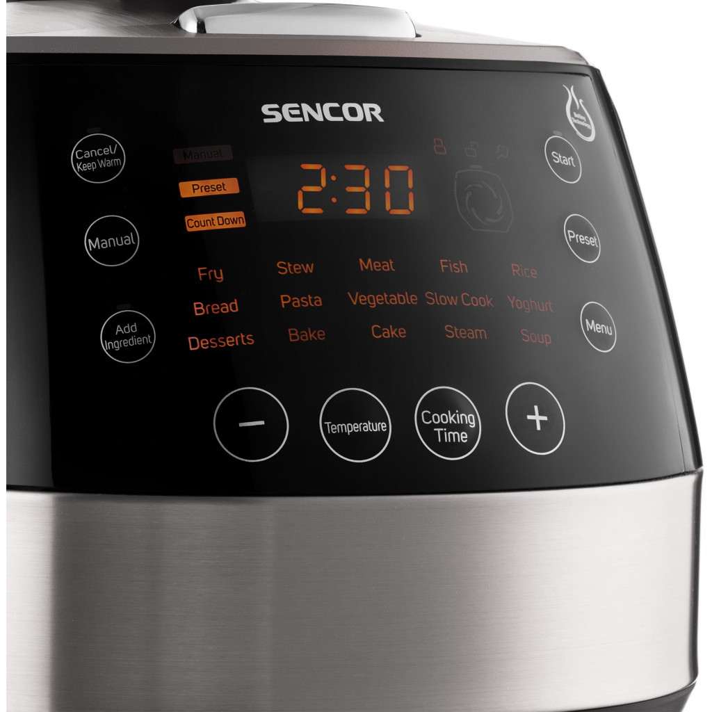 Мультиварка Sencor SPR4000BK - зображення 11