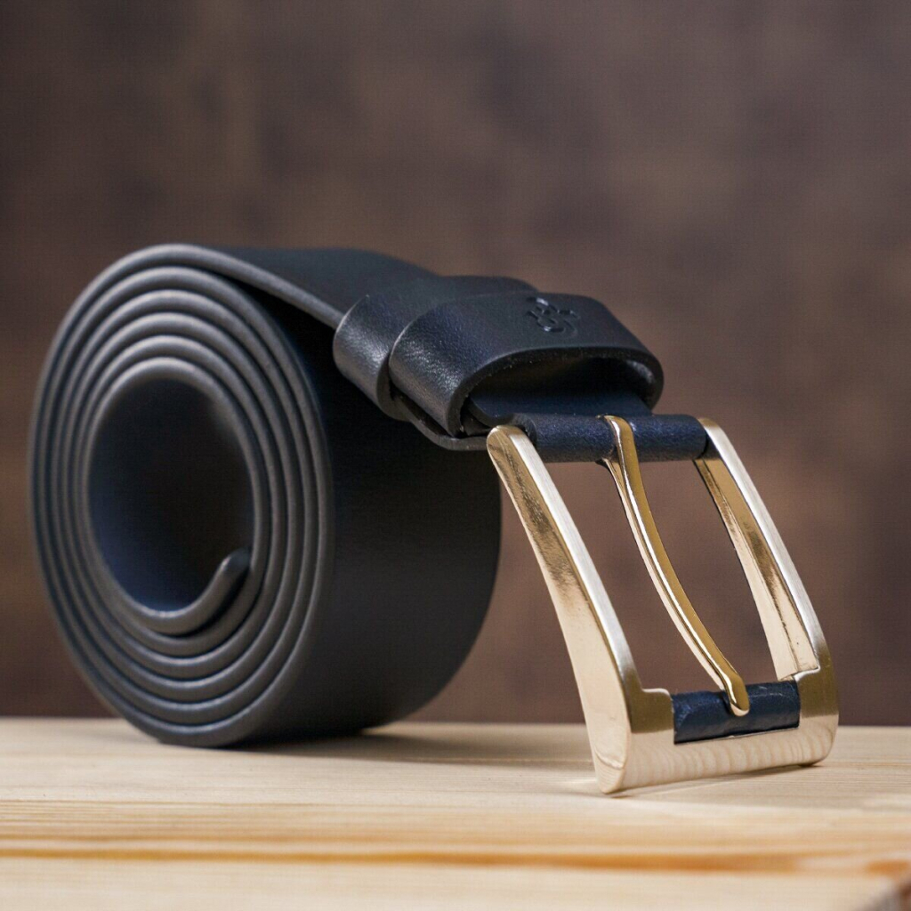 Ремінь Grande Pelle Синій (00771) - зображення 6