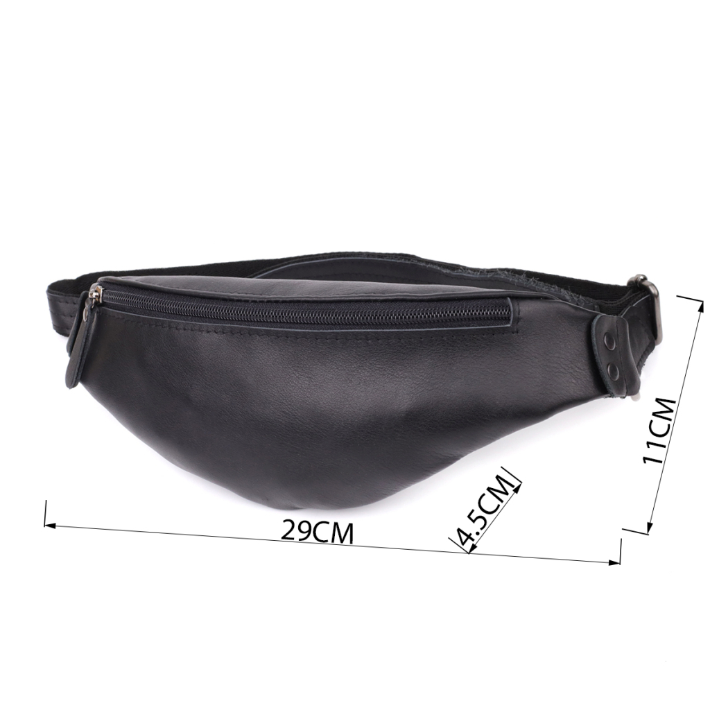 Сумка Shvigel З натуральної шкіри Чорна (23134) - зображення 3