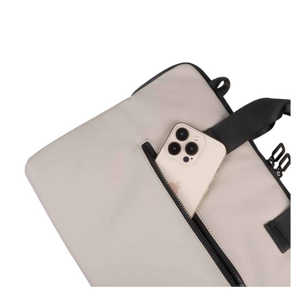 Сумка для ноутбука Tucano 16" Gommo Super Slim gray (BSGOM1516-G) - зображення 5