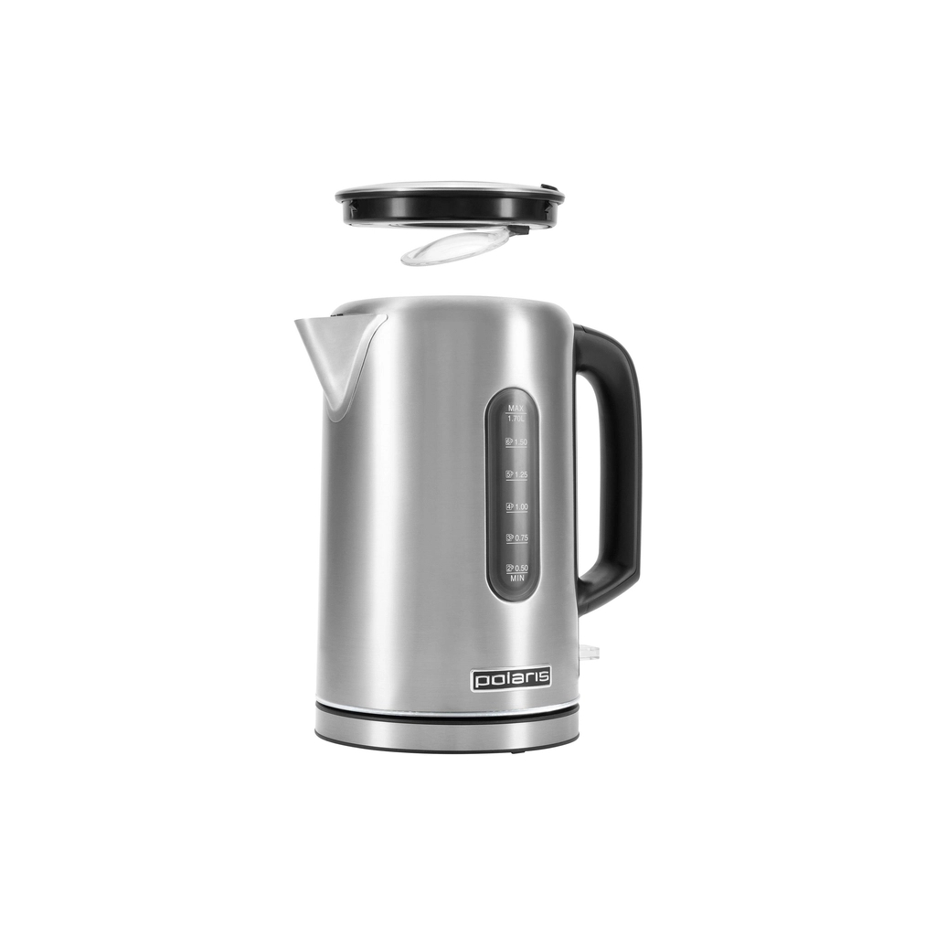 Електрочайник Polaris PWK 17101CA Water Way Pro Сталевий - зображення 3