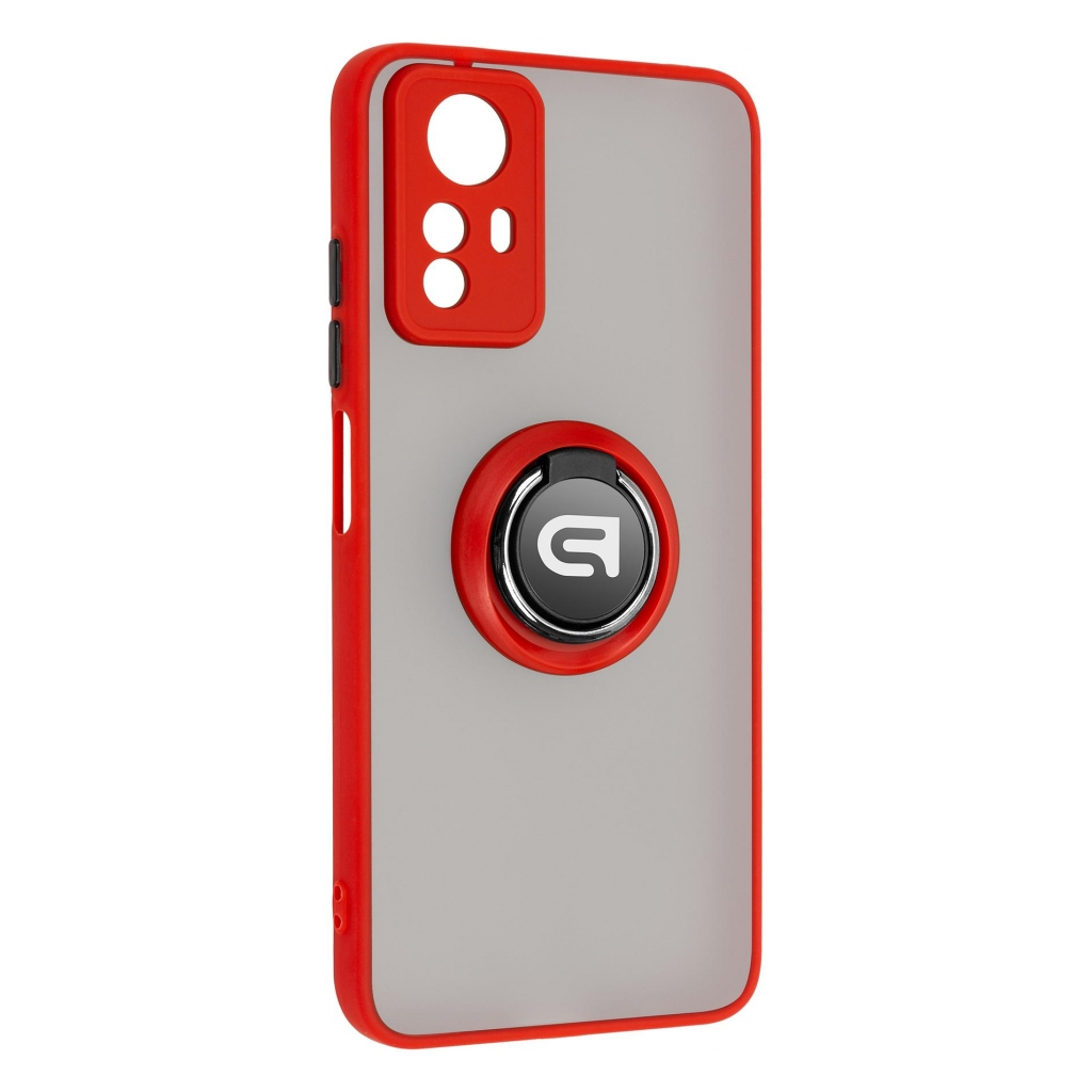 Чохол до мобільного телефона Armorstandart Frosted Matte Ring Xiaomi Redmi Note 12s 4G Red (ARM68901) - зображення 1