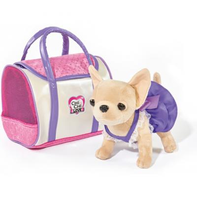 М'яка іграшка Chi Chi Love Чихуахуа Стайлз із сумочкою 20 см (589 7407) - зображення 1