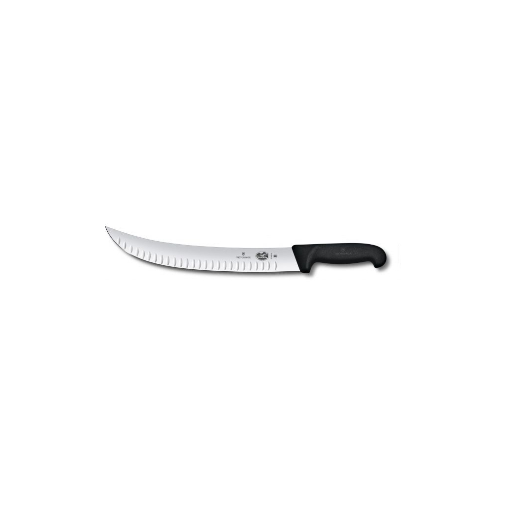Кухонний ніж Victorinox Fibrox Butcher 31 см Black (5.7323.31) - зображення 1