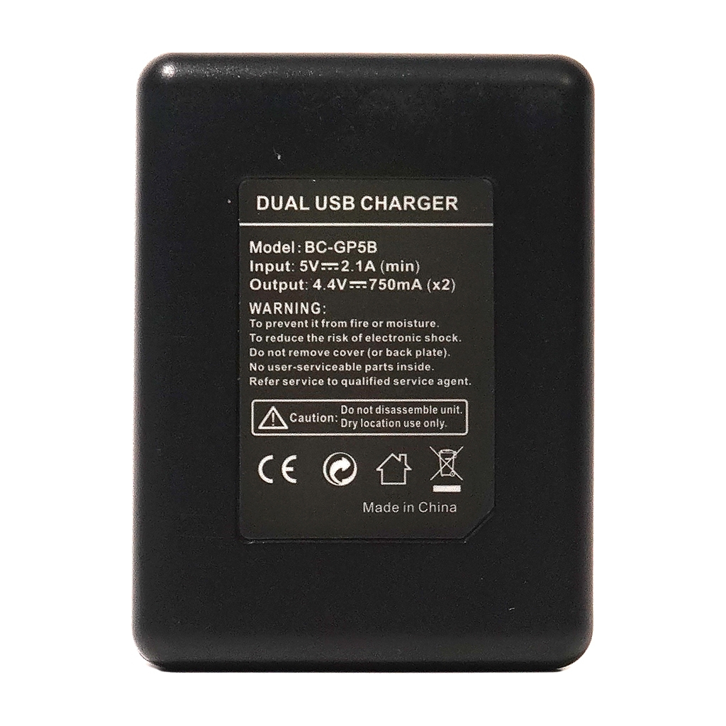 Зарядний пристрій для фото PowerPlant GoPro BC-GP5B (DV00DV3927) - зображення 2