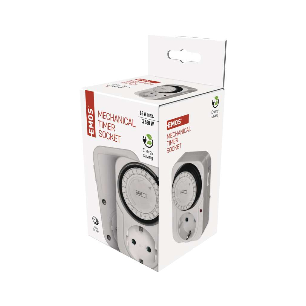 Таймер-розетка EMOS P5522 - зображення 5