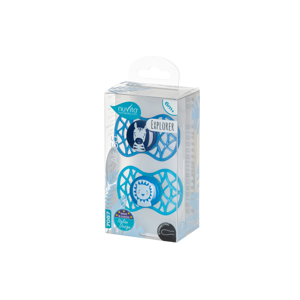 Пустушка Nuvita Air55 Explore 6m+ симетрична (NV7087M) - зображення 4