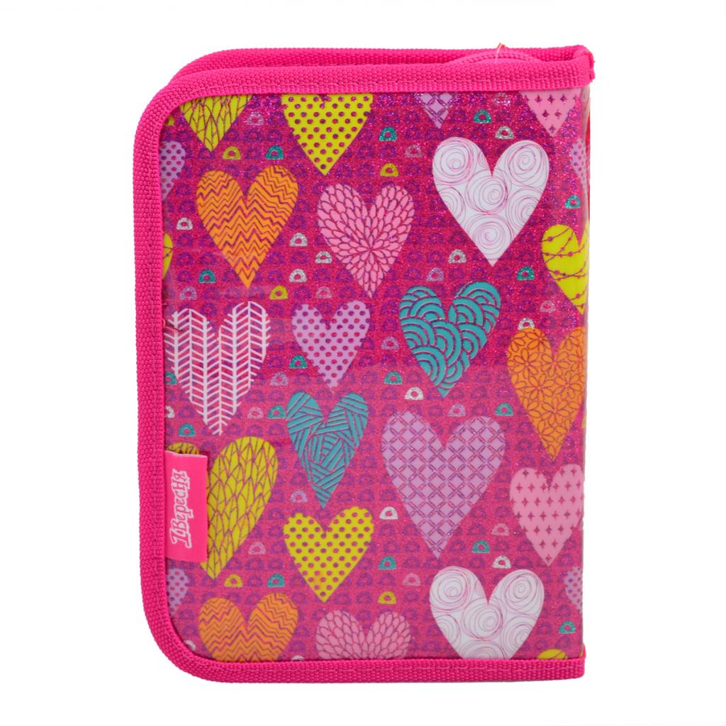 Пенал 1 вересня Sweet heart твердий одинарний з клапаном (532702) - зображення 3