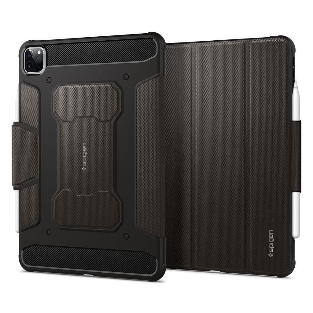 Чохол до планшета Spigen Apple iPad Pro 11"(2022/2021/2020/2018) Rugged Armor Pro, Gunmetal (ACS01025) - изображение 12