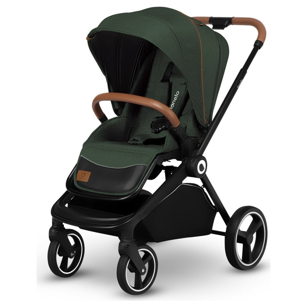 Коляска Lionelo 2 в 1 Mika 2IN1 Green Forest (LO-MIKA 2IN1 GREEN FOREST) - зображення 5