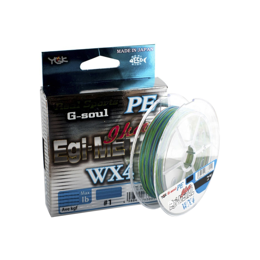 Шнур YGK G-Soul EGI Metal 150m 0.8/0.148mm 14lb/5.9kg (5545.00.08) - изображение 1