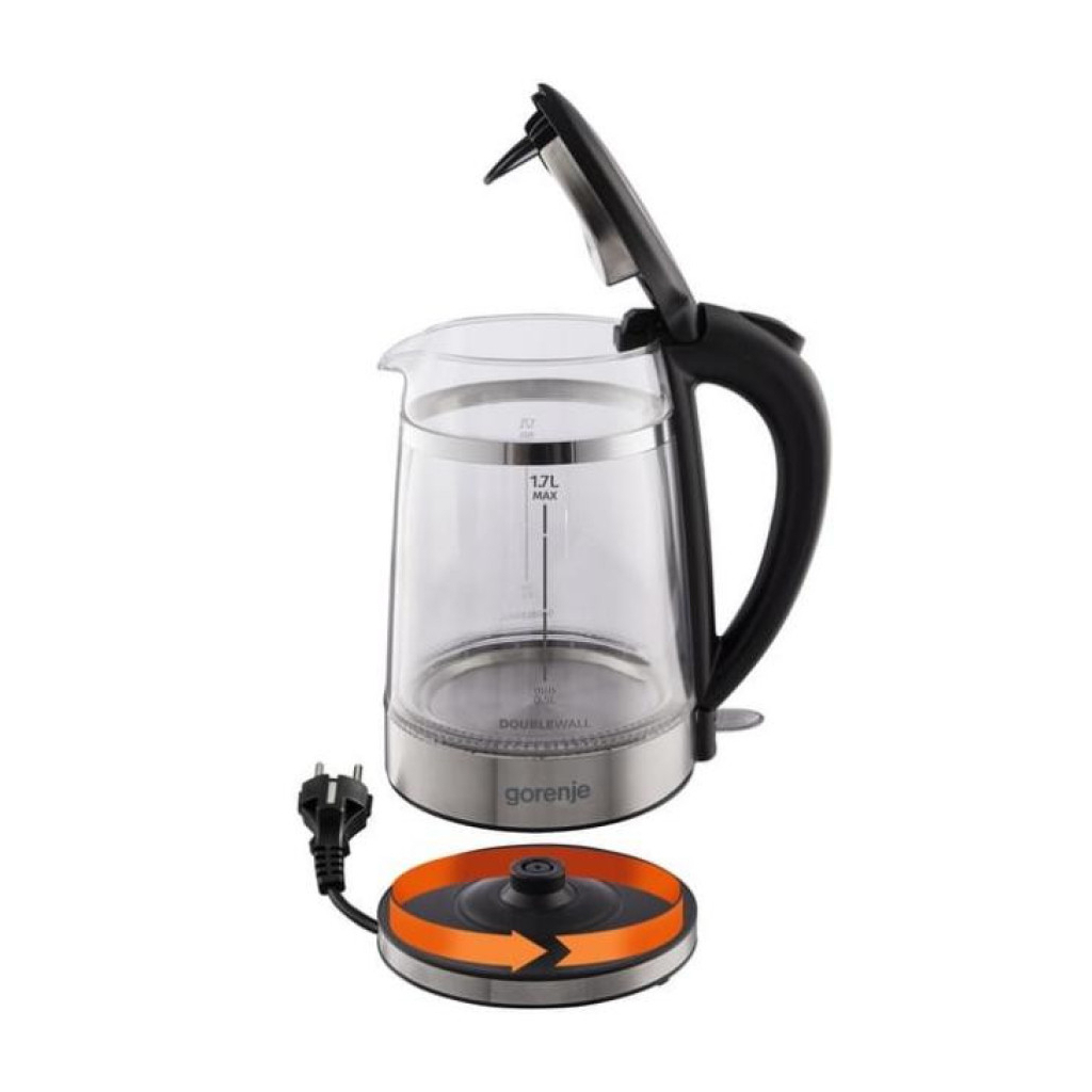 Електрочайник Gorenje K 17 GDW - зображення 2