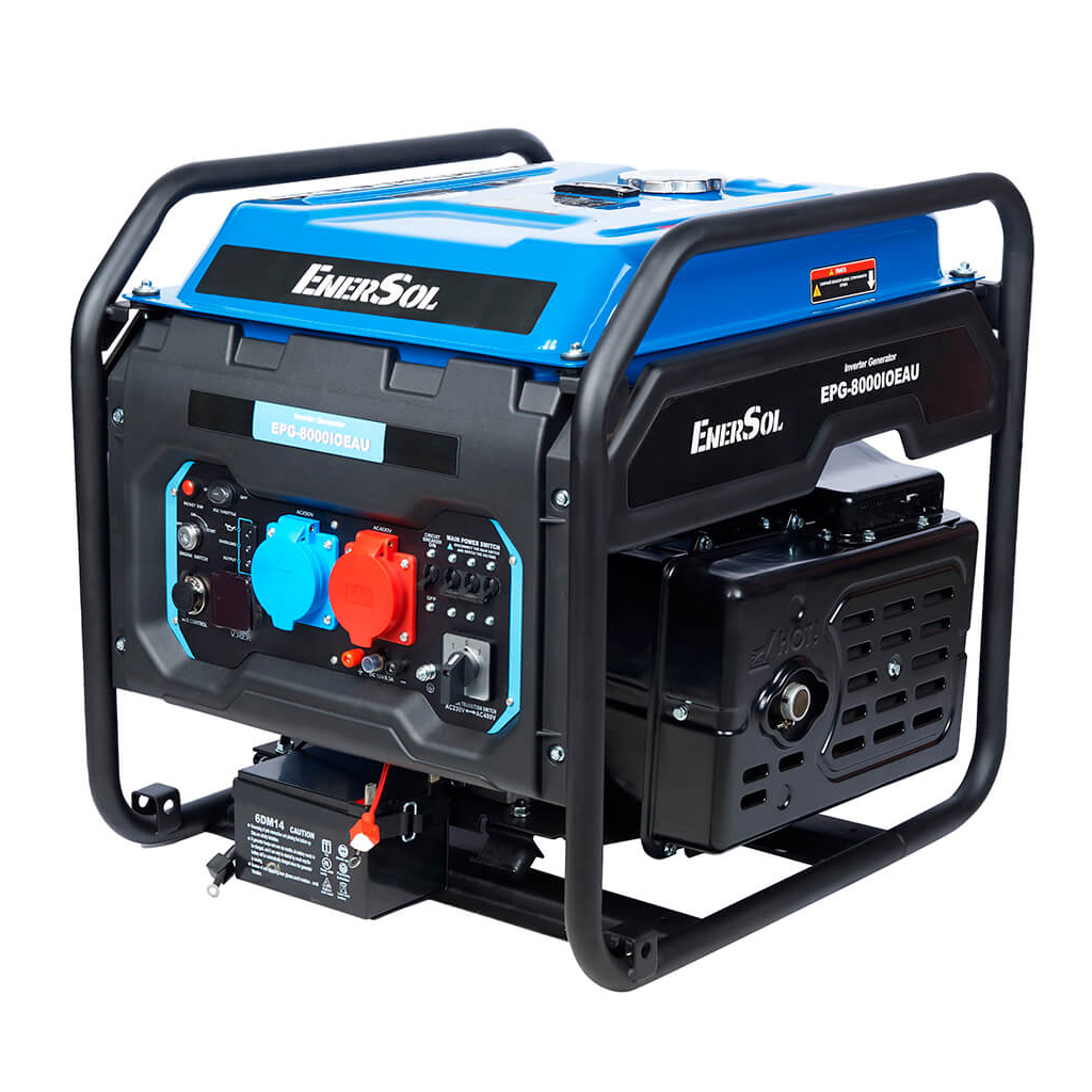 Генератор Enersol інверторний, 8.0kW, двигун. GP460, електростартер (EPG-8000IOEAU) - зображення 4