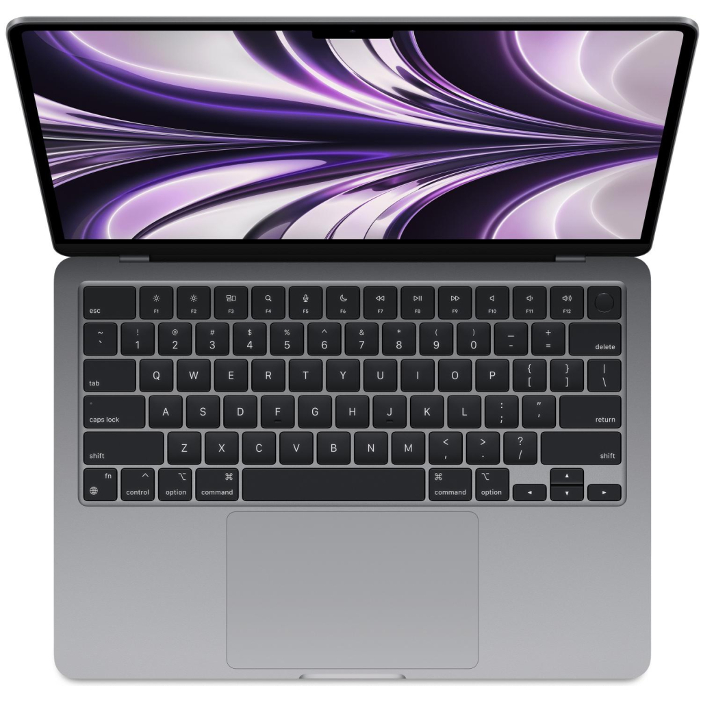 Ноутбук Apple MacBook Air A2681 М2 Space Gray (Z15S0014H) - зображення 2