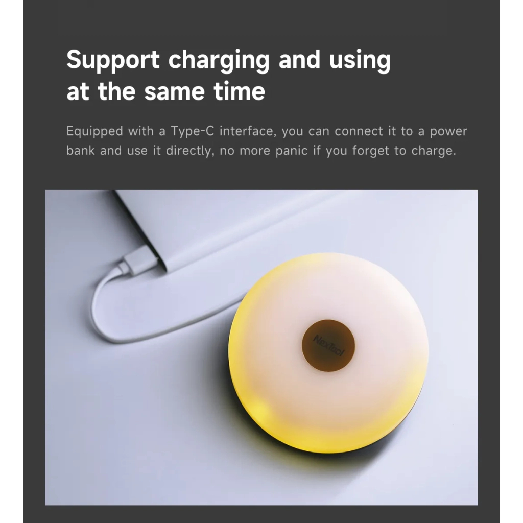 Ліхтар NexTool Milky Way, біла (10 метрів) (NE20288) - зображення 6