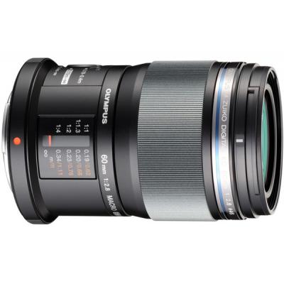 Об'єктив Olympus ET-M6028 macro 60mm 1:2.8 Black (V312010BE000) - зображення 1
