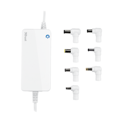 Блок живлення до ноутбуку Trust TRUST Primo 70W Laptop Charger white (18947) - зображення 2