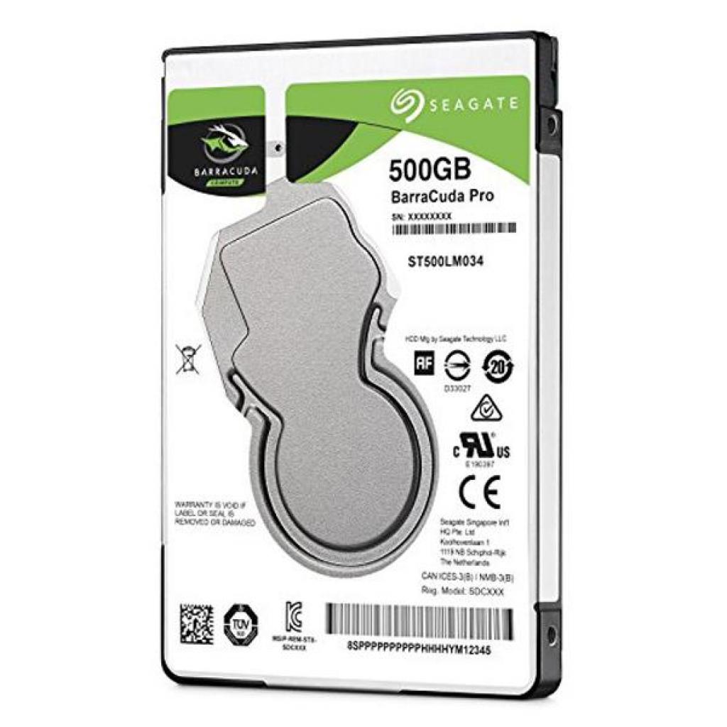 Жорсткий диск для ноутбука 2.5" 500GB Seagate (ST500LM034) - зображення 3
