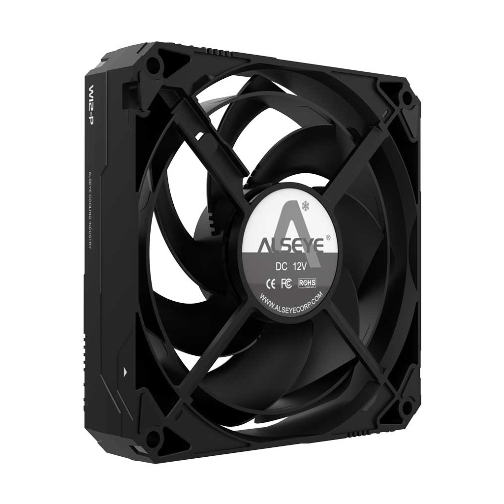 Кулер до корпусу Alseye W12P (ARGB Black) (AS.04.07.0049) - зображення 8
